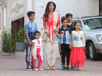 Shilpa Shetty's Ganesh visarjan