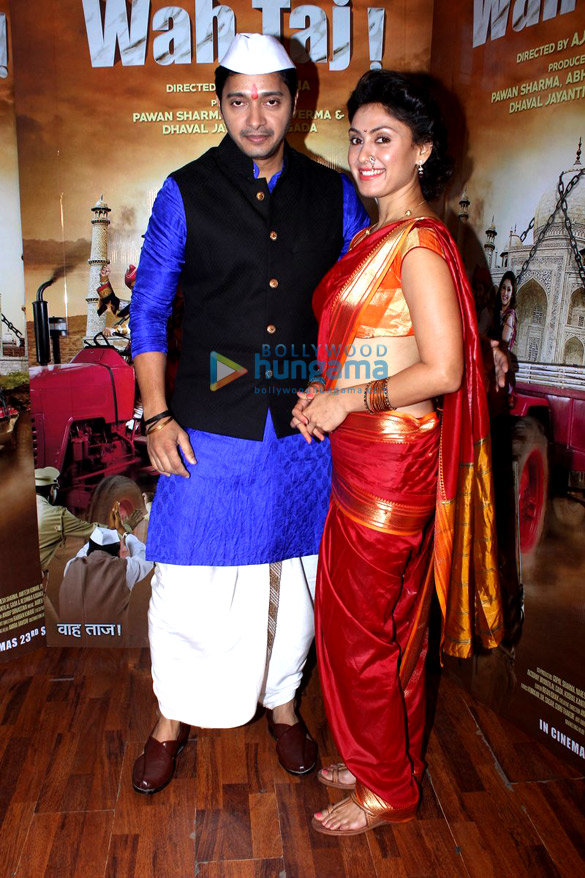 shreyas manjari promote wah taj 2