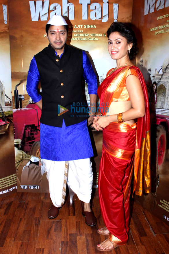 shreyas manjari promote wah taj 4