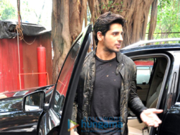 Sidharth Malhotra snapped post an ad shoot