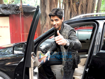 Sidharth Malhotra snapped post an ad shoot