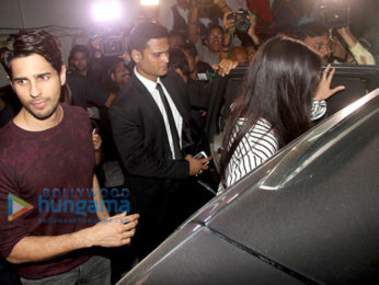 Sidharth Malhotra, Katrina Kaif & Ranveer Singh grace special screening of 'Baar Baar Dekho'