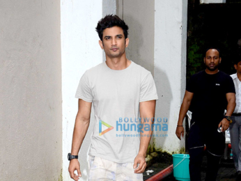 Sushant Singh Rajput snapped at the promotions of 'M.S. Dhoni - The Untold Story'