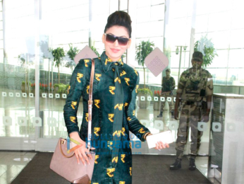 Tamannaah Bhatia, Mahendra Singh Dhoni, Upen Patel & Urvashi Rautela snapped at the airport