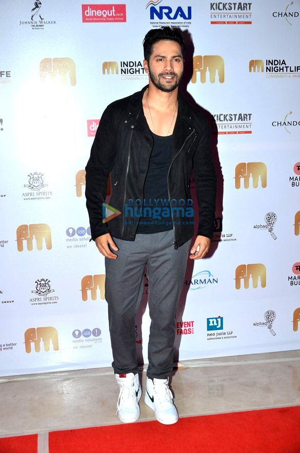 Varun Dhawan graces ‘India Nightlife Convention Awards’