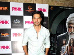 Varun Dhawan snapped post ‘Pink’ screening