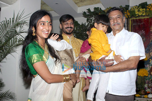 vivek oberois ganpati visarjan ceremony 2
