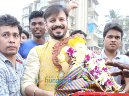 Vivek Oberoi’s Ganpati visarjan ceremony