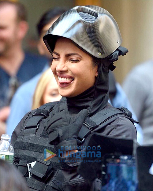 check out priyanka chopra wears bullet proof vest on the sets of quantico 2 4