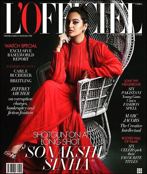 check out sonakshi sinha on the cover of lofficiel 2