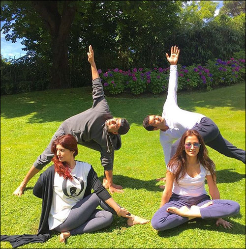 bollywood celebrities support international yoga day 2 bollywood celebrities support international yoga day 2
