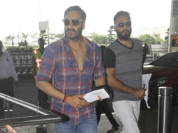 Ajay Devgn and Shahid Kapoor, Mira Rajput and their baby snapped at the airport