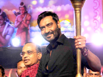 Ajay Devgn burns Raavan's effigy in Delhi on Dussehra