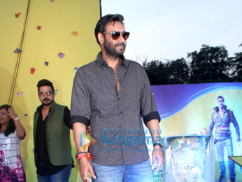Ajay Devgn and crew of 'Shivaay' snapped promoting their film