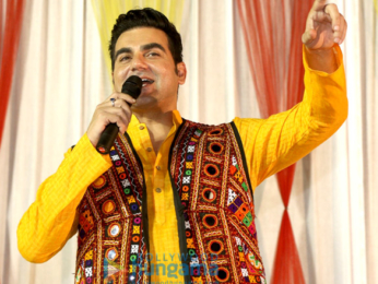 Arbaaz Khan promotes 'Tera Intezaar' at special Navratri celebrations in Gandhidham
