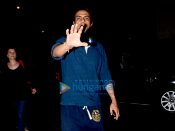 Arjun Rampal & Pooja Bhatt snapped at The Korner House
