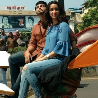 Spotted: Arjun Kapoor and Shraddha Kapoor take a rickshaw ride