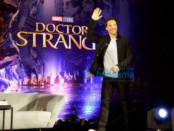 Benedict Cumberbatch, Tilda Swinton, Scott Derrickson and Kevin Feige grace the red carpet launch of Marvel's Doctor Strange in Hong Kong