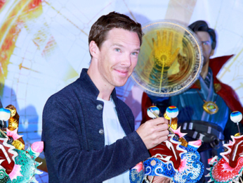 Benedict Cumberbatch, Tilda Swinton, Scott Derrickson and Kevin Feige grace the red carpet launch of Marvel's Doctor Strange in Hong Kong