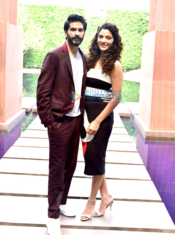 cast of mirzya promote the film in delhi 1