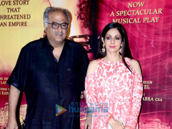 Celebs attend the premiere of Mughal-E-Azam, a musical play