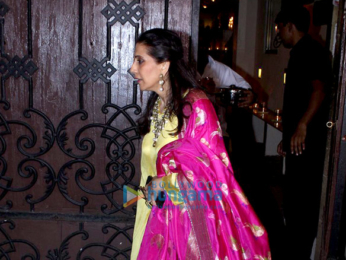 Celebs celebrate Karva Chauth at Anil Kapoor's house in Juhu
