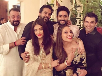 Inside Photos: Ranbir Kapoor, Karan Johar, Sanjay Dutt, Bipasha Basu and others at Bachchan's Diwali party