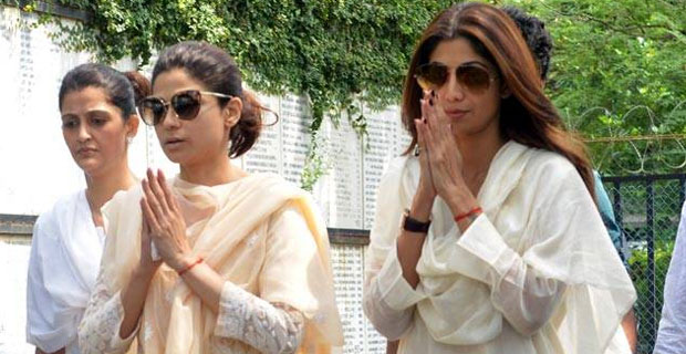 Funeral Of Shilpa Shetty’s Father, Surendra Shetty Funeral Of Shilpa Shetty’s Father, Surendra Shetty