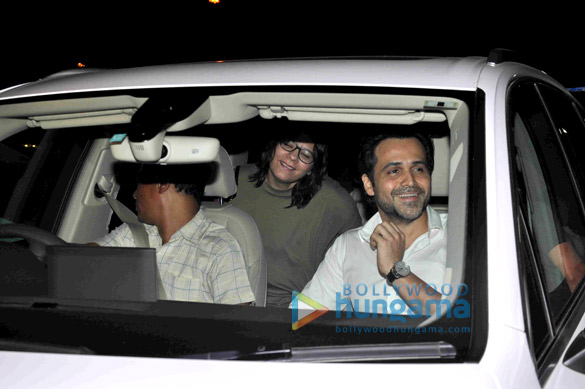 emraan snapped with kunal post dinner 5