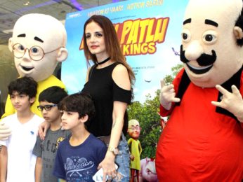 Farah Khan hosts a special screening of 'Motu Patlu: King of Kings' for celebrity Kids