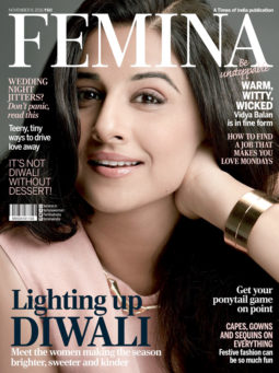 Vidya Balan On The Cover Of Femina