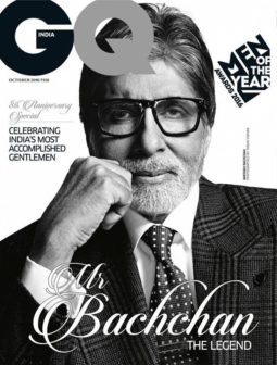 Amitabh Bachchan On The Cover Of GQ Magazine
