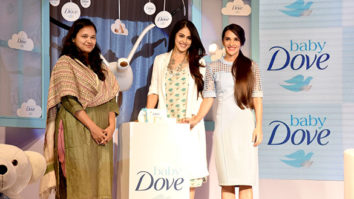 Genelia Dsouza and Tara Sharma attend the launch of Baby Dove in India