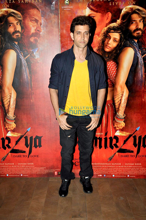 Hrithik Roshan, Jacqueline Fernandez and others grace the screening of ‘Mirzya’