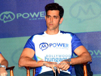 Hrithik Roshan at 'Mpower #EverydayHeroes' campaign launch in Mumbai