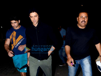 Hrithik Roshan snapped post jogging in Juhu