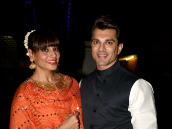 Karan Singh Grover & Bipasha Basu grace close friend Shaju's and Neelu's Diwali bash