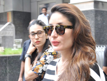Kareena Kapoor Khan, Karisma Kapoor & Rhea Kapoor snapped post lunch at Hakkasan