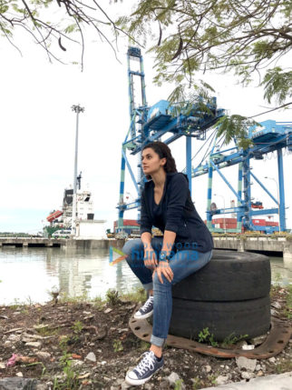 On The Sets Of The Movie Naam Shabana