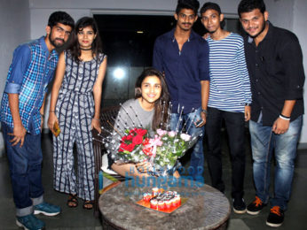 Parineeti Chopra cuts her birthday cake with fans