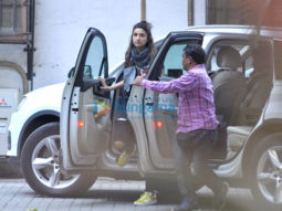 Parineeti Chopra & Sushant Singh Rajput snapped in Bandra suburbs