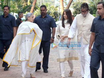 Prayer meeting of Shilpa Shetty's (late) father Surendra Shetty
