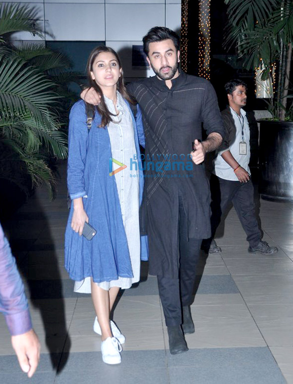 ranbir anushka arrive from chandigarh adhm promotions 1