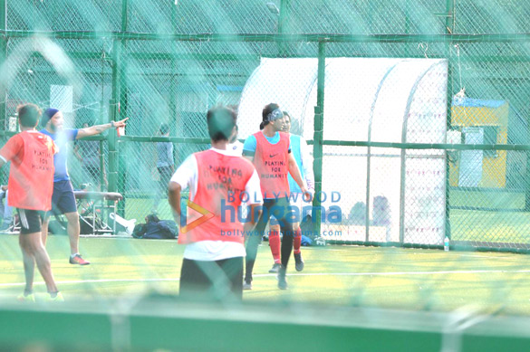 ranbir and abhishek snapped at football 7