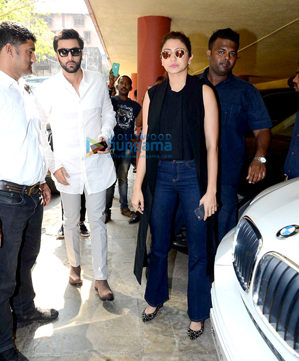 ranbir and anushka promote ae dil hai mushkil on red fm 93 5 4