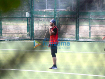 Ranbir Kapoor & Armaan Jain snapped during football practice