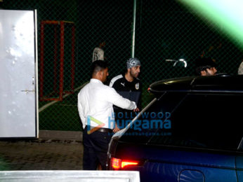 Ranbir Kapoor & Armaan Jain snapped during football practice