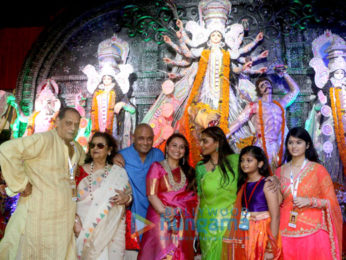 Rani Mukerji & Kajol grace the Durga Puja Navratri celebrations in Juhu