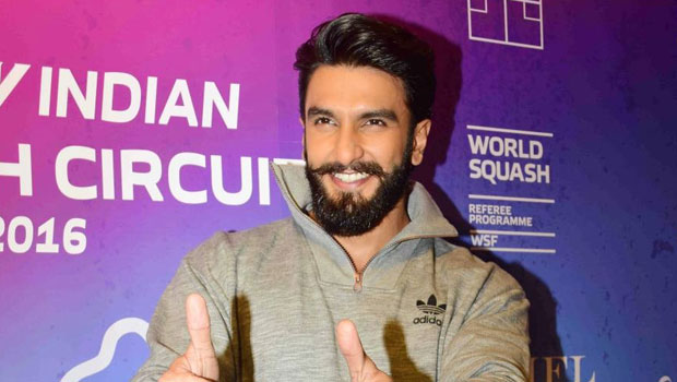 Ranveer Singh At JSW Indian Squash Circuit 2016 Otters International