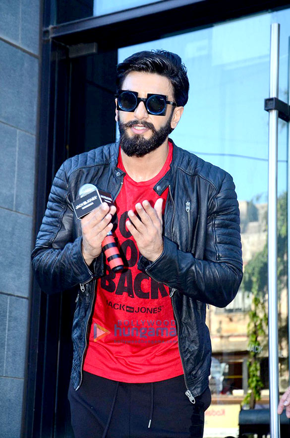 ranveer launch of jack jones 3